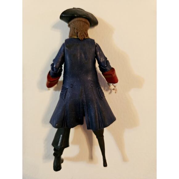 Captain Barbossa Poseable Fig Pirates Of The Caribbean 4" Jakks 2011 - Picture 8 of 8